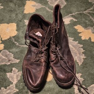 Chippewa Dark Brown Leather Boots